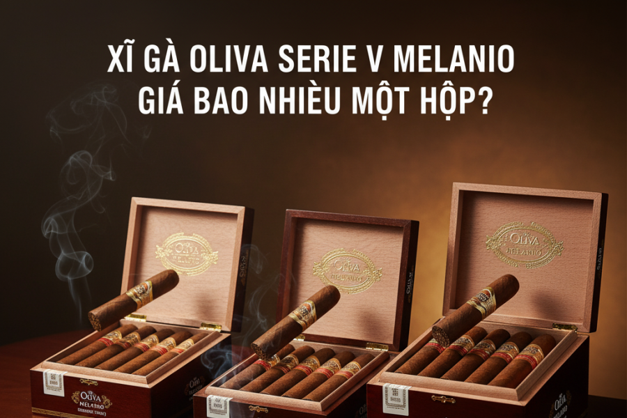 Xì Gà Oliva Serie V Melanio Giá Bao Nhiêu Một Hộp? Cập Nhật Mới Nhất
