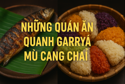 Những Quán ăn quanh Garrya Mù Cang Chải