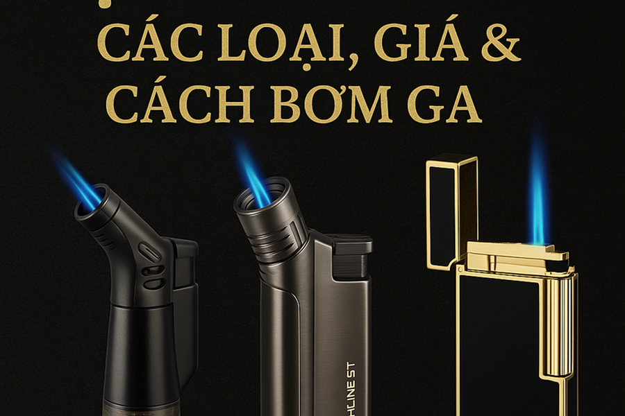 BẬT LỬA KHÒ: TỪ CÔNG CỤ CHÂM XÌ GÀ ĐẾN PHỤ KIỆN CAO CẤP