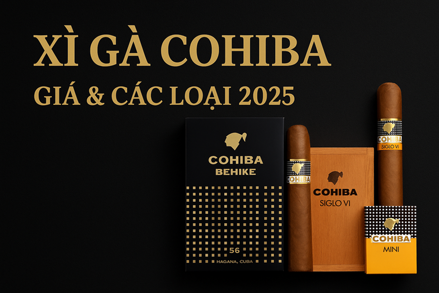 Xì Gà Cohiba – Lịch Sử, Các Dòng Sản Phẩm, Giá & Địa Chỉ Mua Chính Hãng