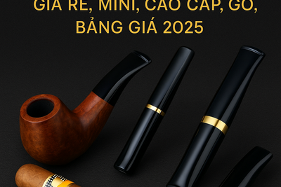 Tẩu Hút Xì Gà Giá Rẻ, Mini, Cao Cấp – Các Loại & Bảng Giá 2025