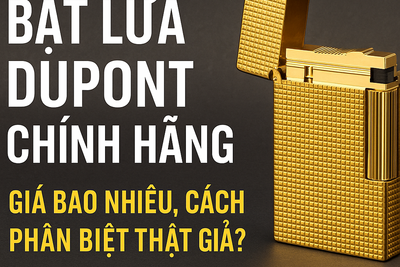 Bật Lửa Dupont Chính Hãng: Giá Bán, Cách Phân Biệt Thật Giả và Sửa Chữa A-Z