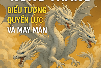 Rồng Trắng Mắt Xanh: Giải Mã Ý Nghĩa (Huyền Thoại, Hình Xăm, Giấc Mơ, Cá Cảnh)