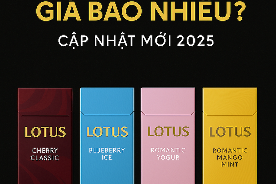 Thuốc Lá Lotus Giá Bao Nhiêu (Điếu Nhỏ, Bông Sen): Cập Nhật Giá Toàn Quốc & Thanh Hóa