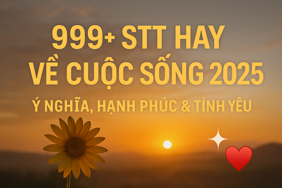 999+ STT Hay Về Cuộc Sống Ý Nghĩa, Tích Cực, Ngắn Gọn (Tình Yêu, Buồn, Gia Đình)
