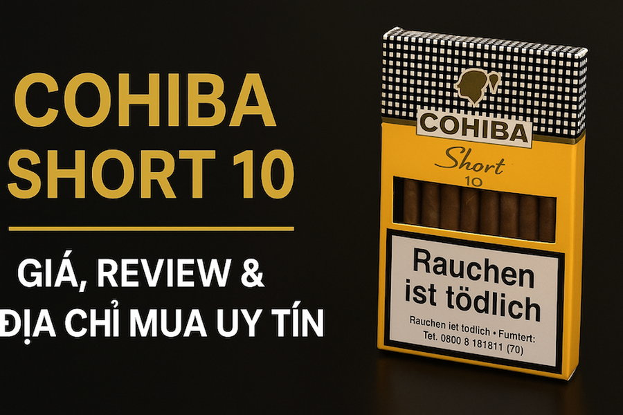 Bán Cigar Cohiba Short Hộp 10 Điếu Chính Hãng Giá Tốt Nhất 2026