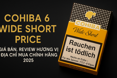 Cigar Cohiba 6 Wide Short Price 2024 Chính Hãng - Thegioicigar Phân Phối