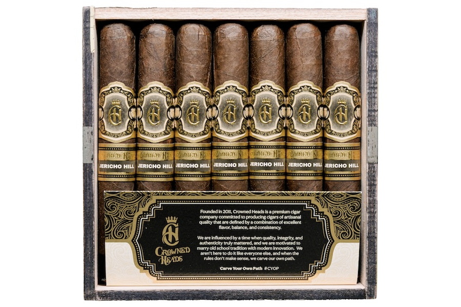 Crowned Heads cập nhật bao bì Jericho Hill