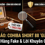 Cohiba Short 88 Year Of The Snake Giá Rẻ: Cảnh Báo Hàng Giả & Cách Chọn Nơi Mua Uy Tín