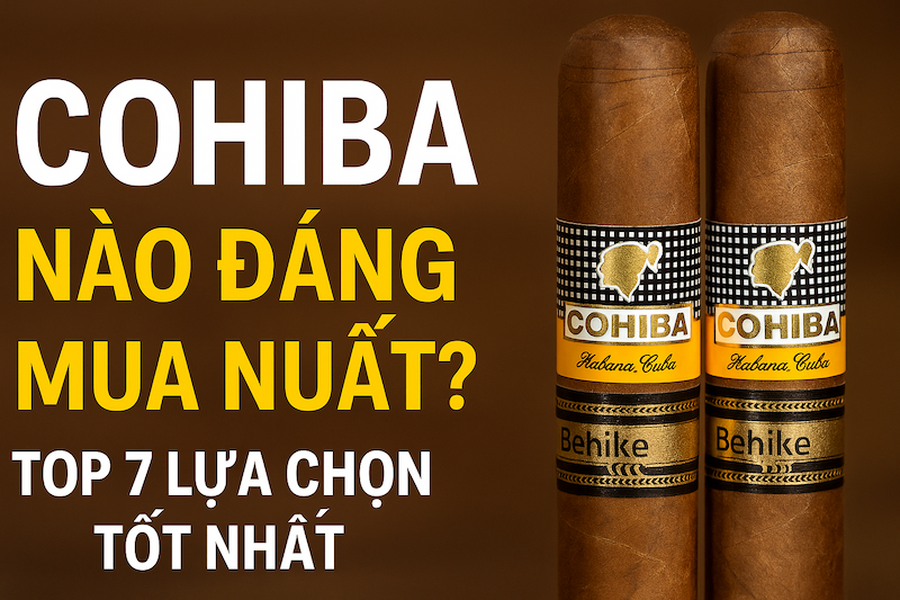 Cohiba Nào Đáng Mua Nhất? Top 5 Dòng Xì Gà Vua Phù Hợp Mọi Trải Nghiệm & Ngân Sách