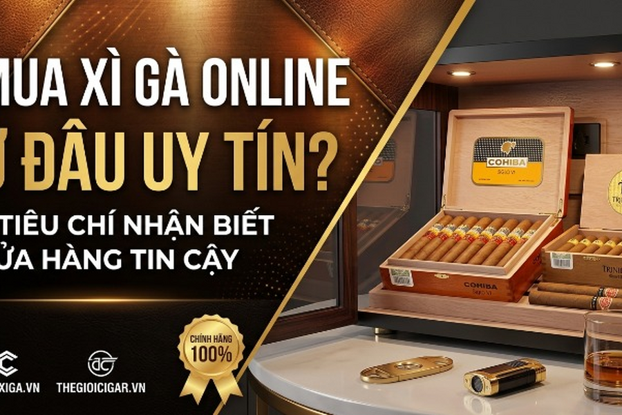 Mua Xì Gà Online Ở Đâu Uy Tín? 5 Tiêu Chí Nhận Biết Cửa Hàng Cigar Đáng Tin Cậy