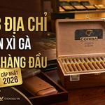Top 3 Địa Chỉ Bán Xì Gà Uy Tín Tại Hà Nội Và TP.HCM (Cập Nhật 2026)