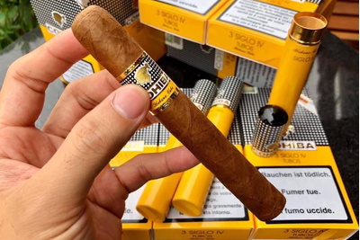 Xì Gà Cuba Hộp 3 Điếu Chính Hãng - Giá Tốt, Tiện Lợi Bỏ Túi