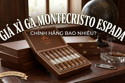 Giá xì gà Montecristo Espada chính hãng bao nhiêu?