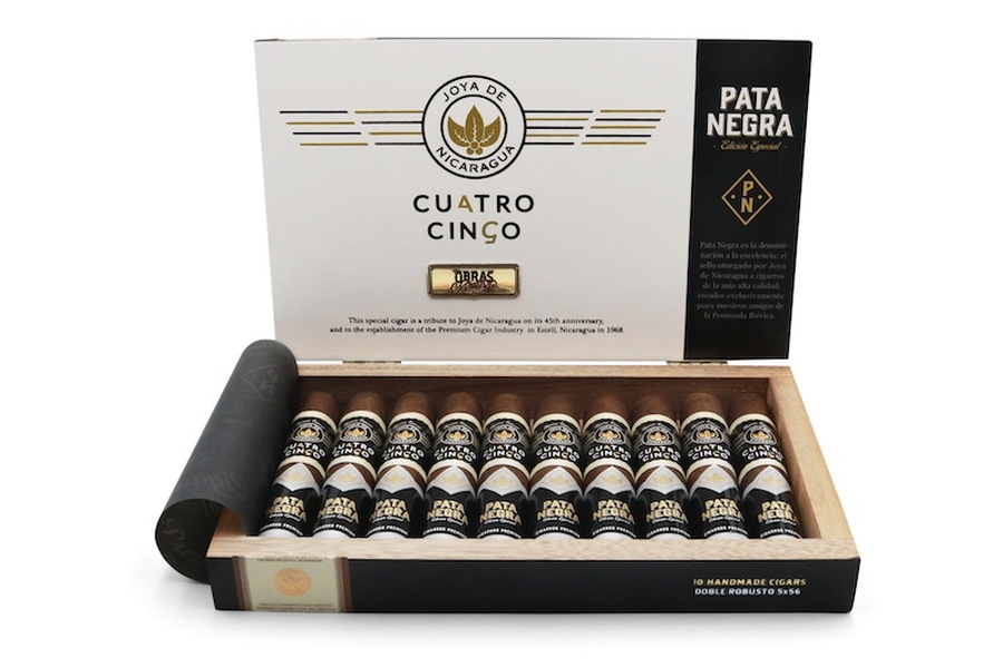 Joya de Nicaragua Cuatro Cinco Pata Negra tới Tây Ban Nha vào tháng tới