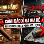 Cảnh Báo Xì Gà Giá Rẻ: Rủi Ro Hàng Fake & Kém Chất Lượng 2026