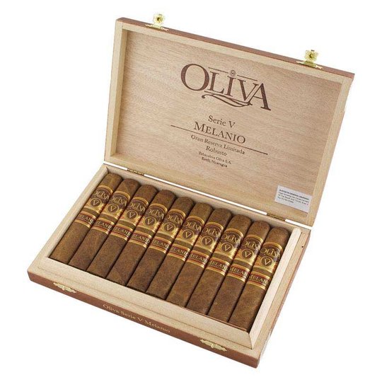 Xì gà Oliva Serie V Melanio Robusto - Hộp 10 điếu