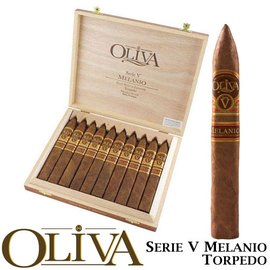 Xì gà Oliva Serie V Melanio Torpedo - Hộp 10 điếu