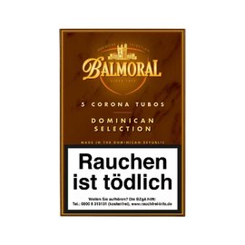 Xì gà Balmoral Corona Tubos -Hộp 5 điếu