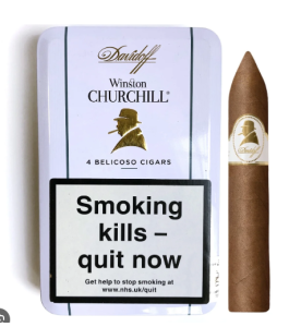 Cigar Davidoff Winston Churchill Belicoso The Traveller
