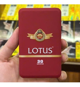 Cigar LOTUS Slim - Bao 30 điếu