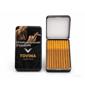 Xì Gà Tovina Super Slim - Hộp 30 điếu