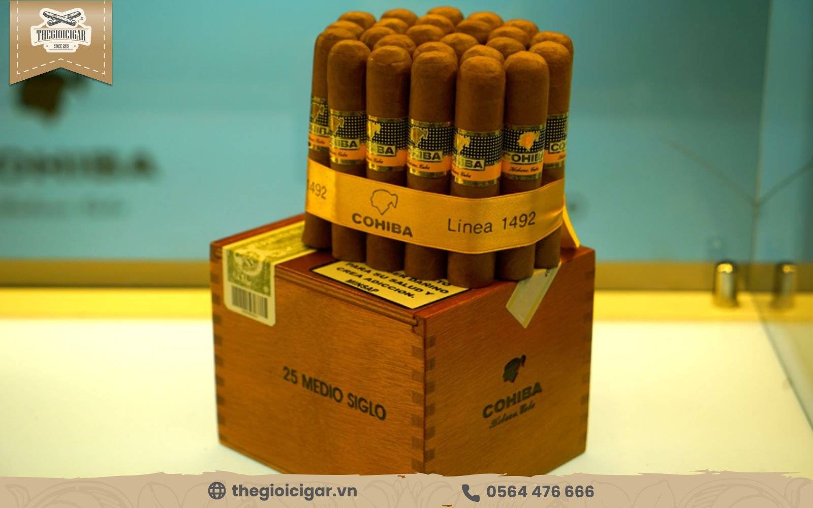 Hương vị xì gà Cohiba Medio Siglo mang sự chuyển tầng hương cực kỳ tinh tế