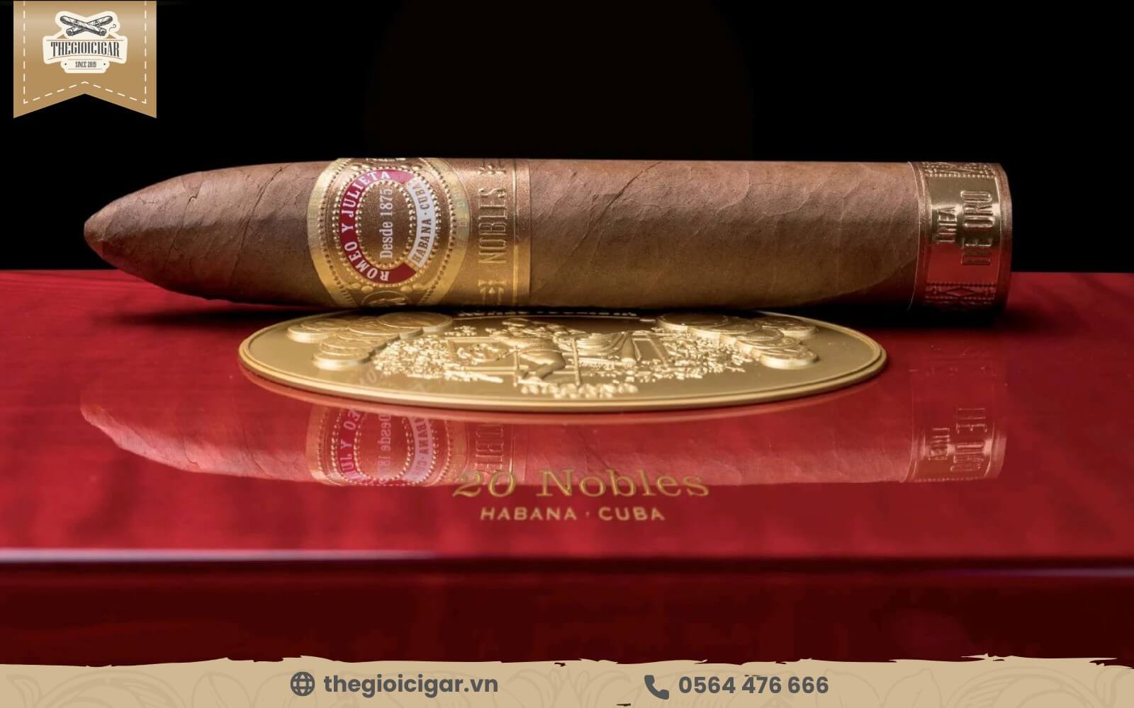 Xì gà Romeo y Julieta thật có hương vị cuốn hút