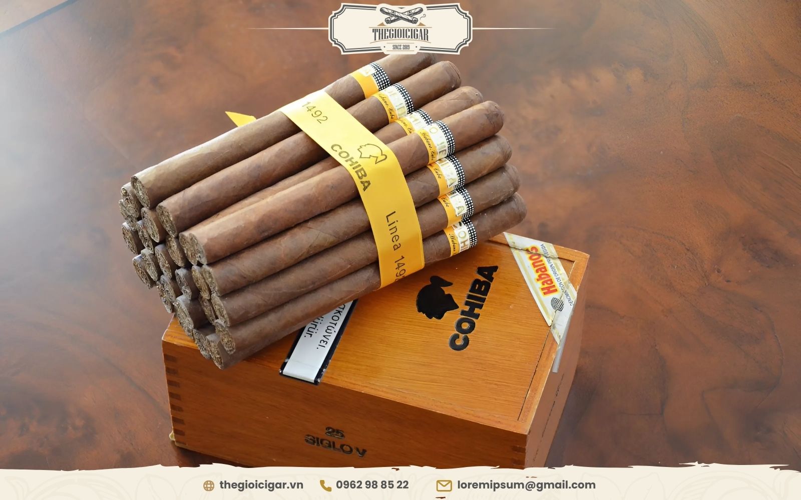 Xì gà cohiba Siglo 6 có mùi hương thơm ngon