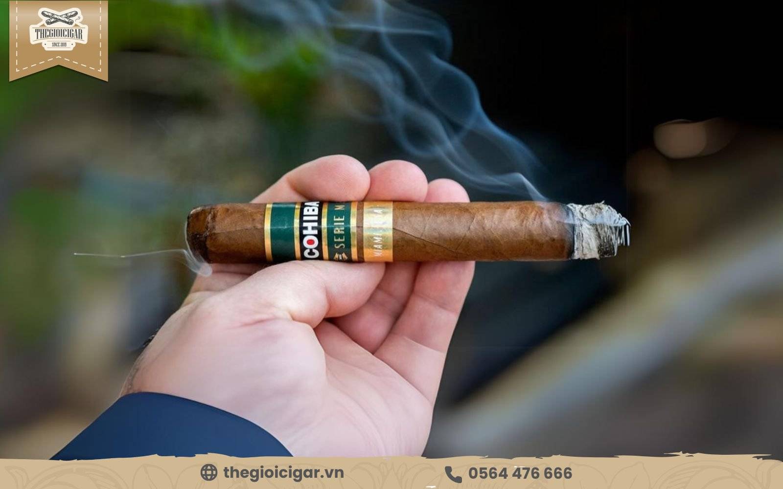 Hương vị điếu xì gà Cohiba độc đáo, gây thương nhớ ngay lần đầu sử dụng