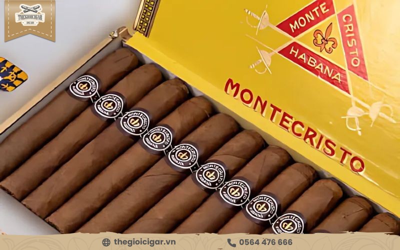 Montecristo Especiales No.1 có thiết kế thanh mảnh hương vị đặc biệt