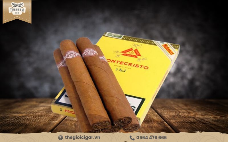 Montecristo No.3 với thiết kế nhỏ gọn và cổ điển