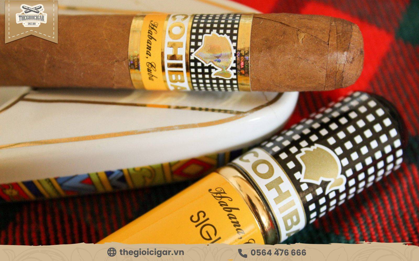 Mua xì gà Cohiba chính hãng tại các shop bán xì gà TPHCM uy tín