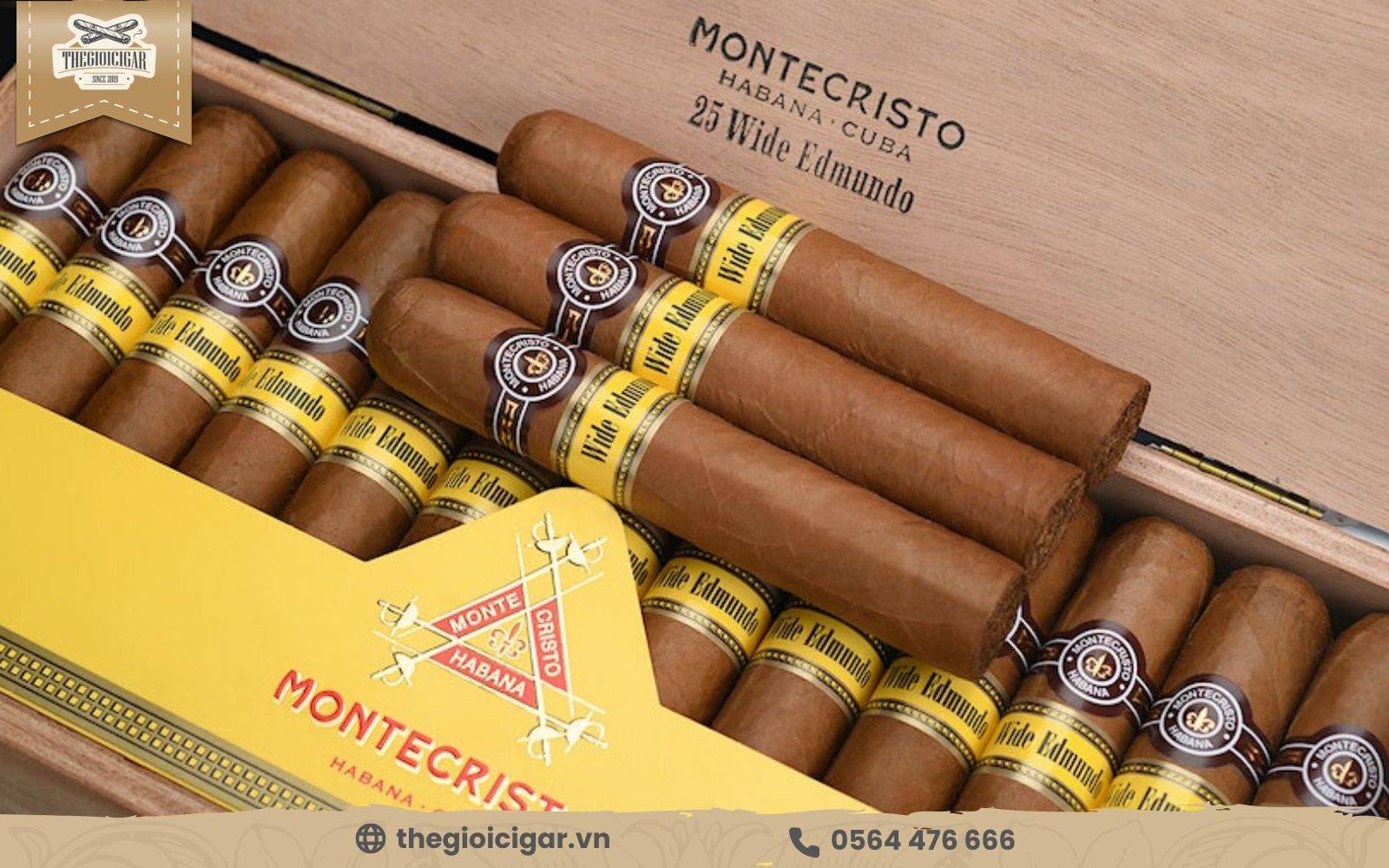 Mua cigar Montecristo chính hãng tại shop cigar TPHCM uy tín