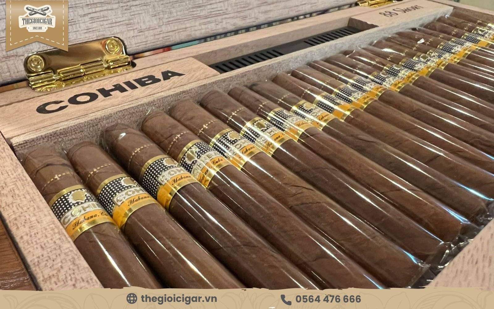 Bao bì xì gà Cohiba mang những đặc điểm riêng biệt khó để làm giả