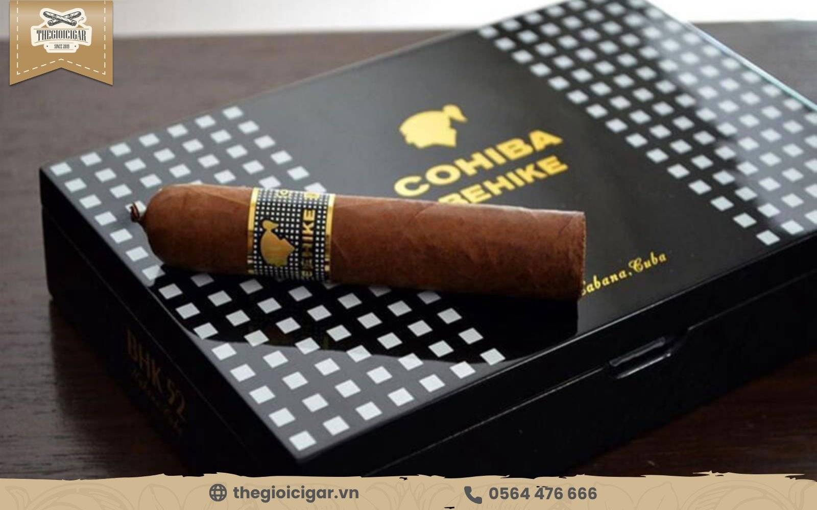 Thành phần cấu tạo 1 điếu thuốc xì gà Cohiba