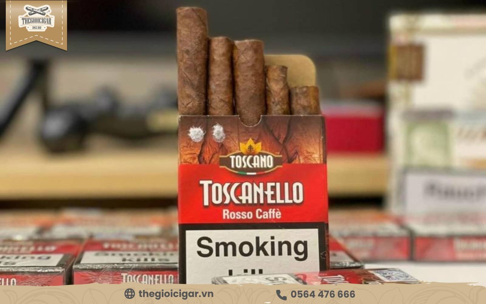 Tìm hiểu chi tiết thương hiệu cigar Toscanello đến từ nước Ý xinh đẹp