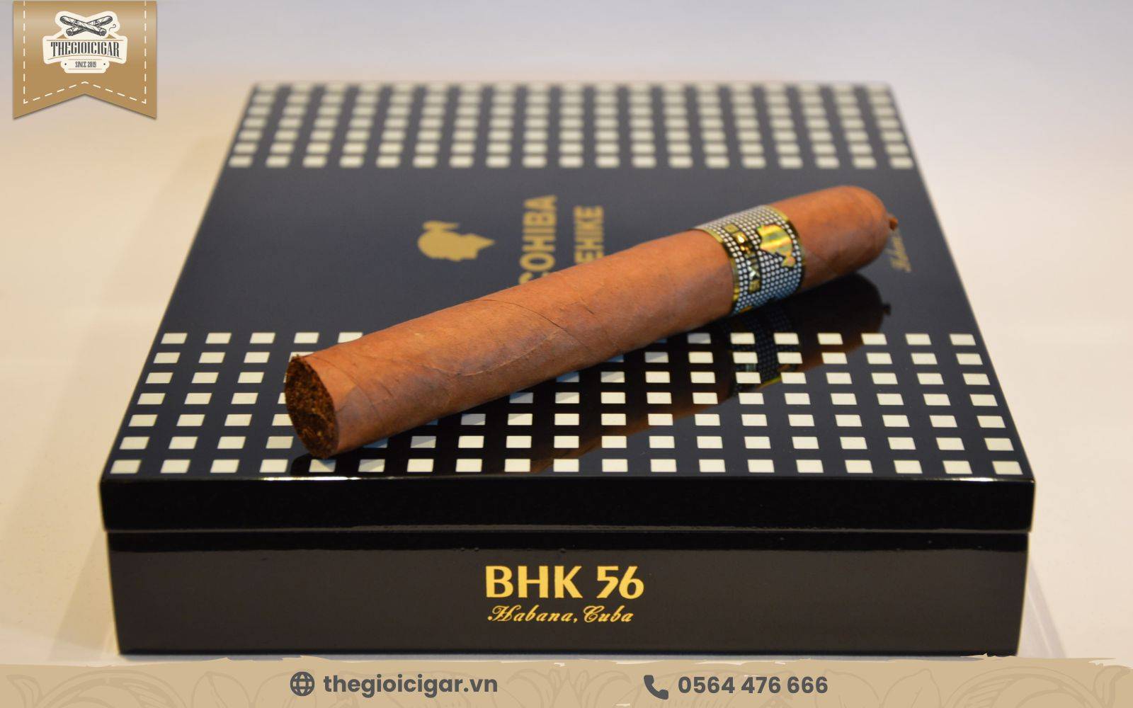 Xì gà biếu sếp Cohiba Behike 56 cao cấp, giá tốt