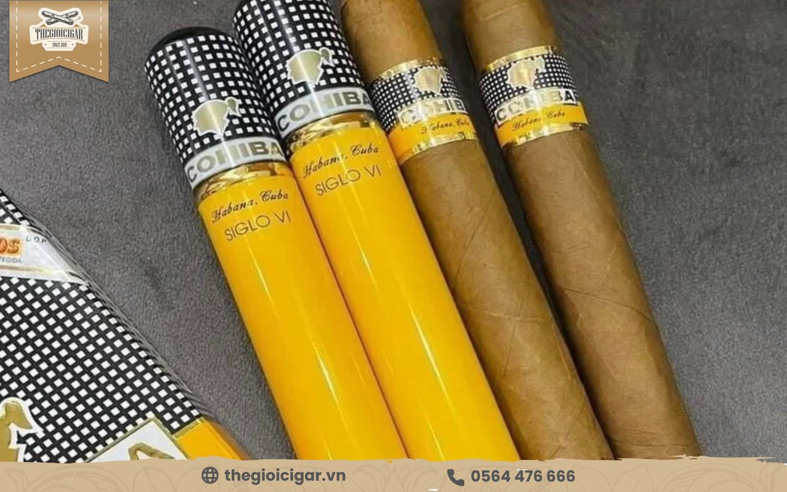 Cigar Cohiba Siglo 6 chính là dòng xì gà nổi tiếng nhất của thương hiệu