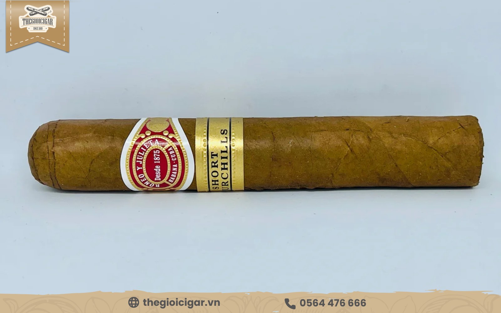 Short Churchills cigar Romeo y Julieta hương vị đậm đà