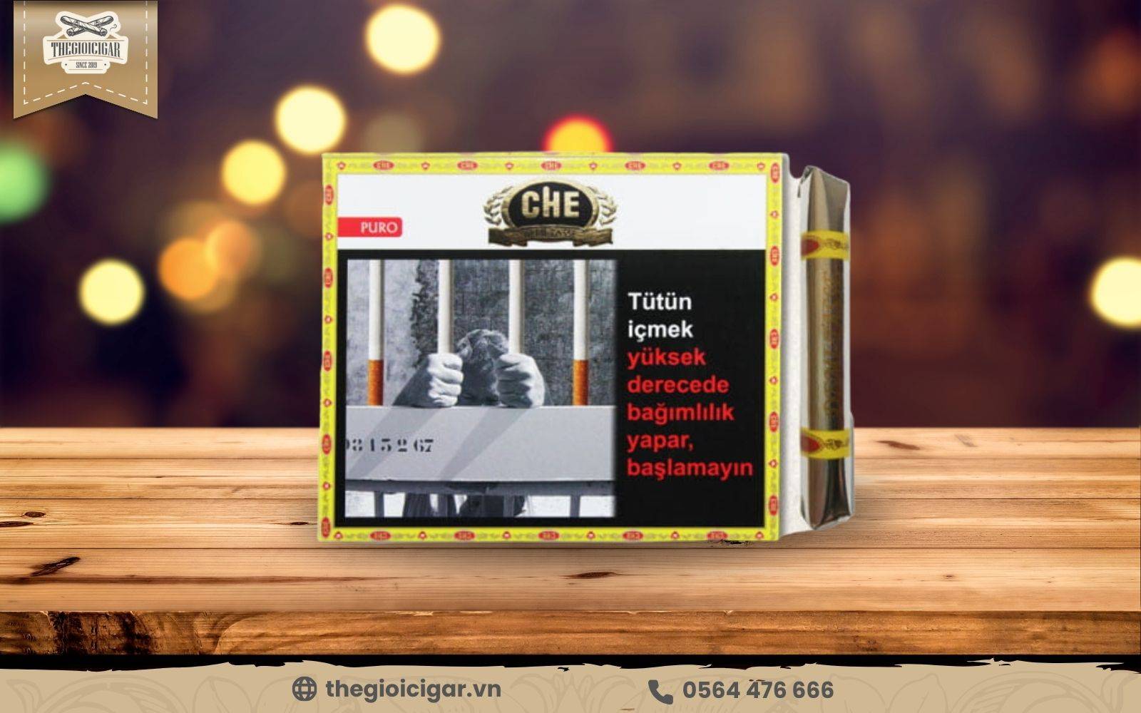 Dòng Che cigar No.11 Demi Tasse Puro gây ấn tượng với hương thơm khó đậm đà