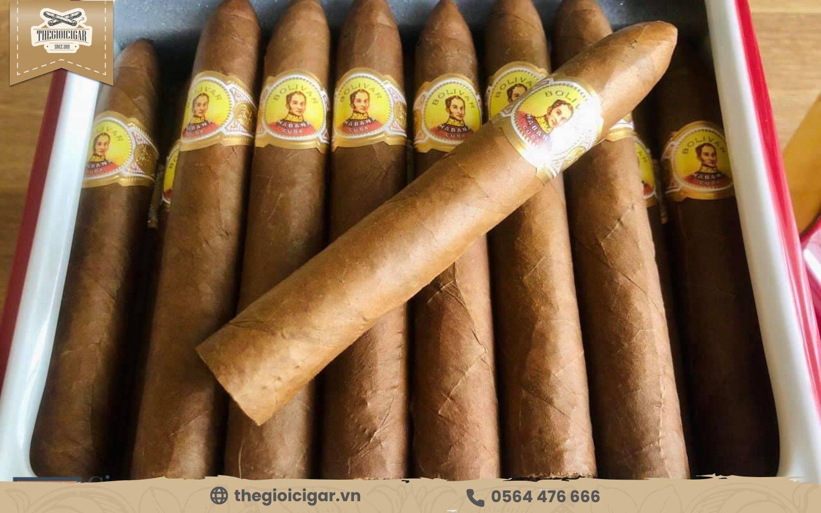 Bolivar xì gà sở hữu hương vị và thiết kế cực kỳ đẹp mắt