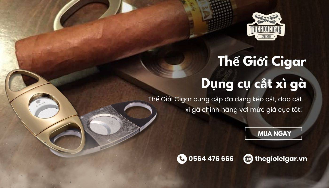 Mua dao cắt xì gà chính hãng giá tốt tại Thế Giới Cigar