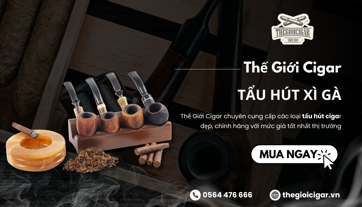 Đặt mua ngay tẩu hút xì gà chính hãng, chất lượng tại Thế Giới Cigar