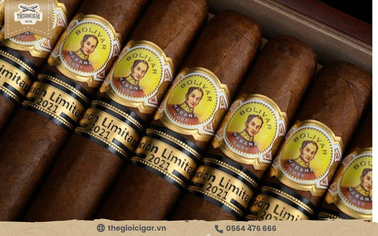 Cigar Bolivar sở hữu hương vị đậm đà, thơm ngon khó quên