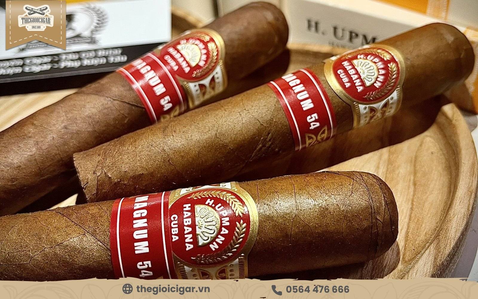 Xì gà H. Upmann gây ấn tượng với vẻ ngoài sang trọng, hương thơm lôi cuốn