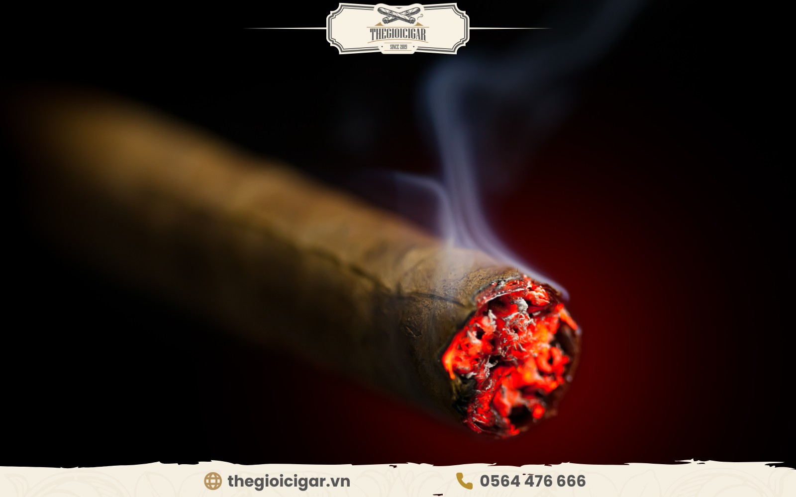 Cách châm lửa cigar để điếu xì gà cháy đều và thơm ngon