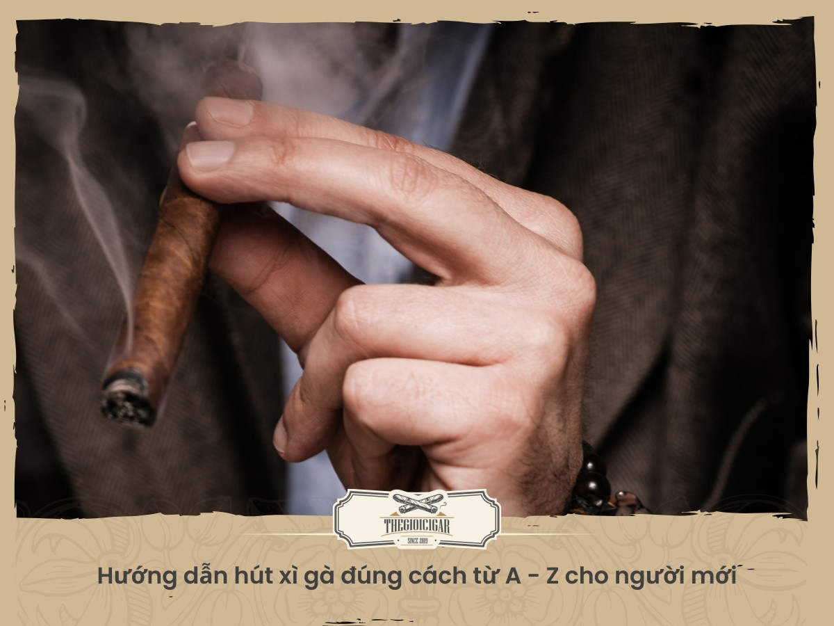 Cách hút cigar cho người mới cực kỳ hữu ích