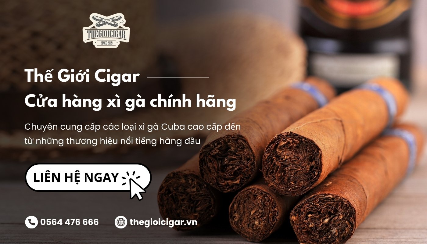 Thế Giới Cigar bán đa dạng các loại xì gà cao cấp, chính hãng