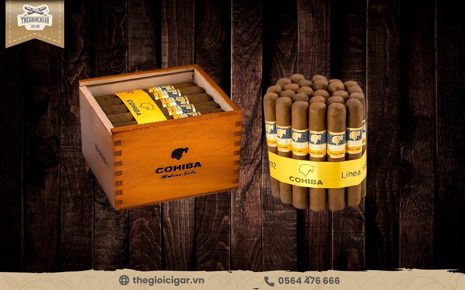 xì gà Cohiba Siglo 1 có hương vị nhẹ nhàng, dễ hút